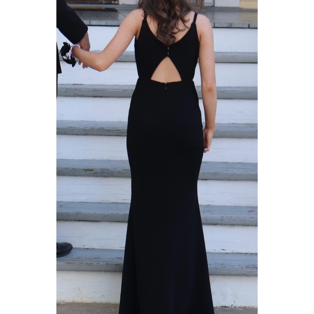 Black formal dress